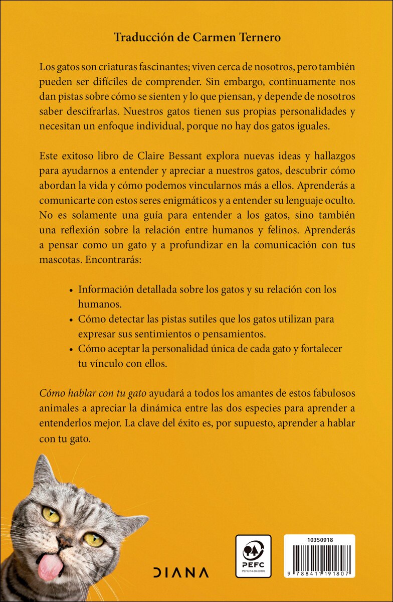 Cómo hablar con tu gato: Entiende cómo piensa y se comporta para mejorar vuestra relación (Capa mole com abas) 2
