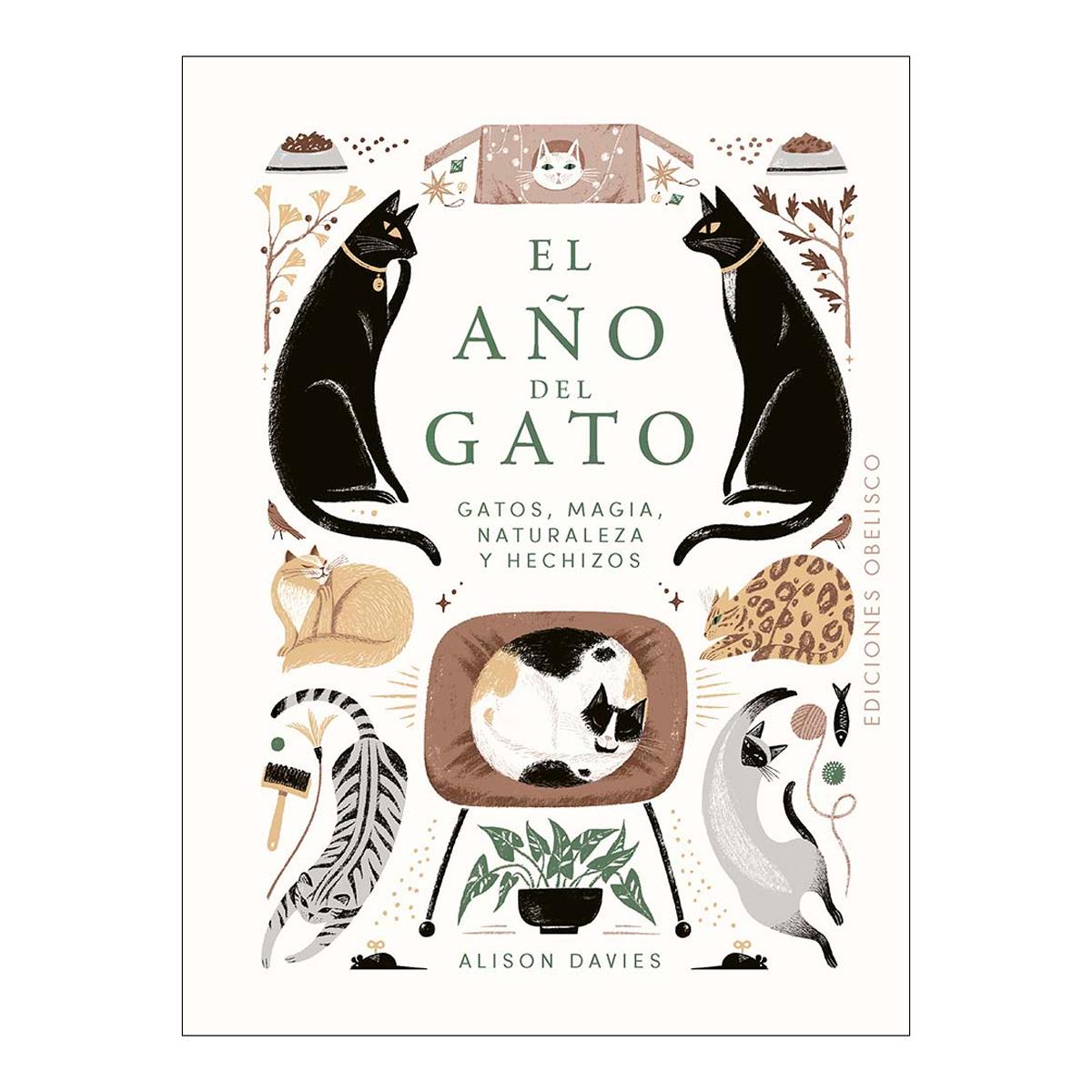 El año del gato (Capa mole com abas) 1