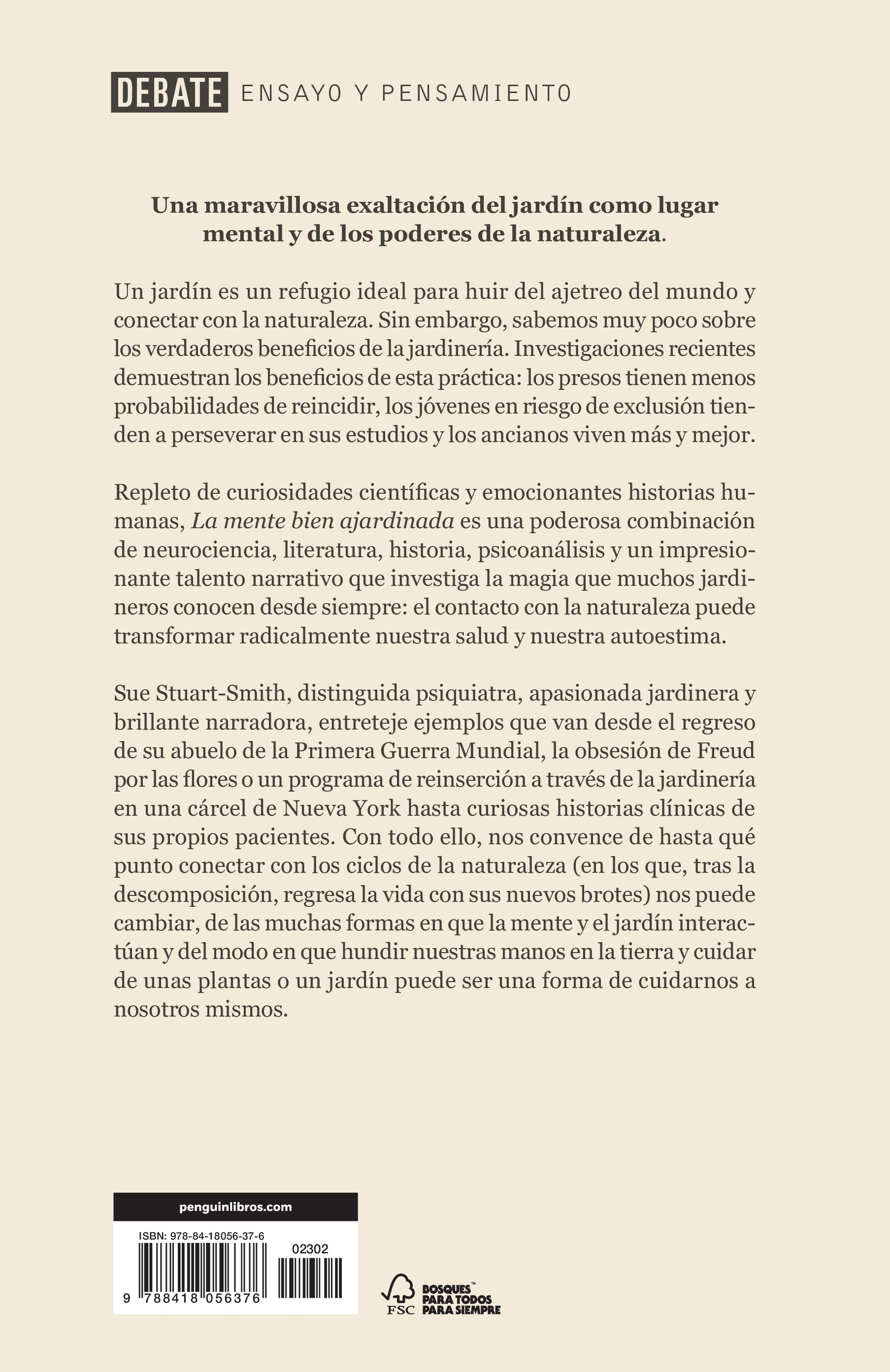 La mente bien ajardinada: Las ventajas de vivir al ritmo de las plantas (Tapa dura) 2