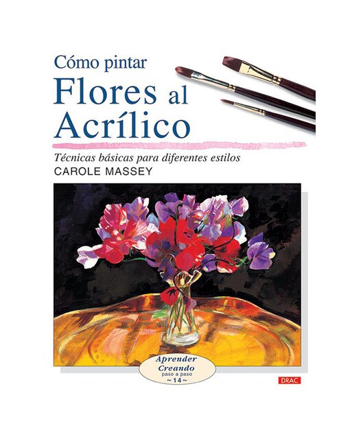Imagen 0 de Como pintar flores al acrilico (Tapa blanda)