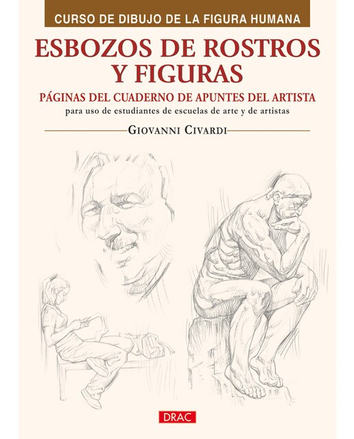 Esbozos de rostros y figuras