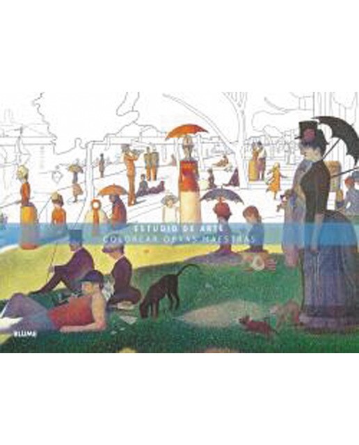 Estudio de arte: Colorear obras maestras (Tapa blanda).