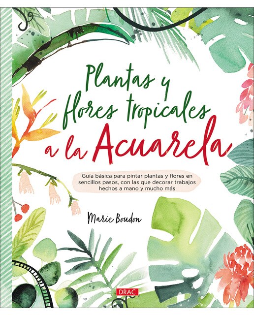 Imagen 0 de Plantas y flores tropicales a la acuarela
