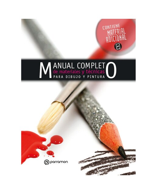 Manual completo de materiales y técnicas de pintura y dibujo (Tapa blanda).