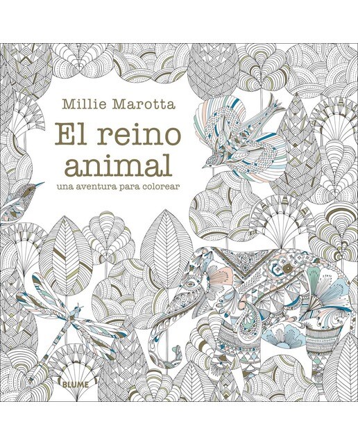 Imagen 0 de Reino animal: Una aventura para colorear (Tapa blanda con solapas)