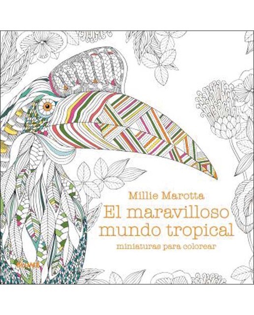Maravilloso mundo tropical. Miniaturas para colorear (Capa mole) 1