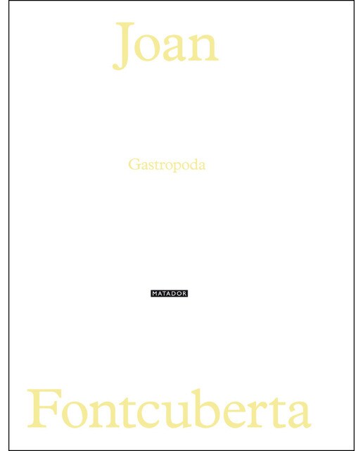 Cuaderno de Artista Joan Fontcuberta 1