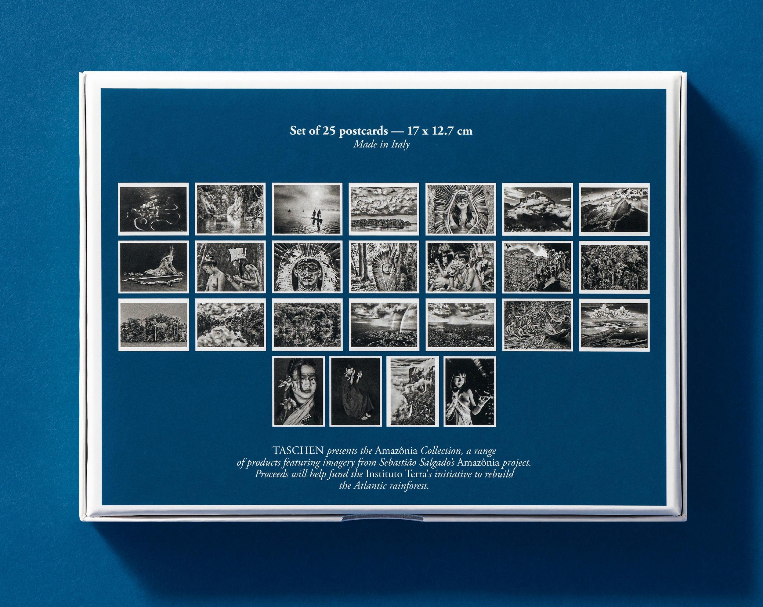 Sebastião Salgado. Amazônia. Postcard Set 6