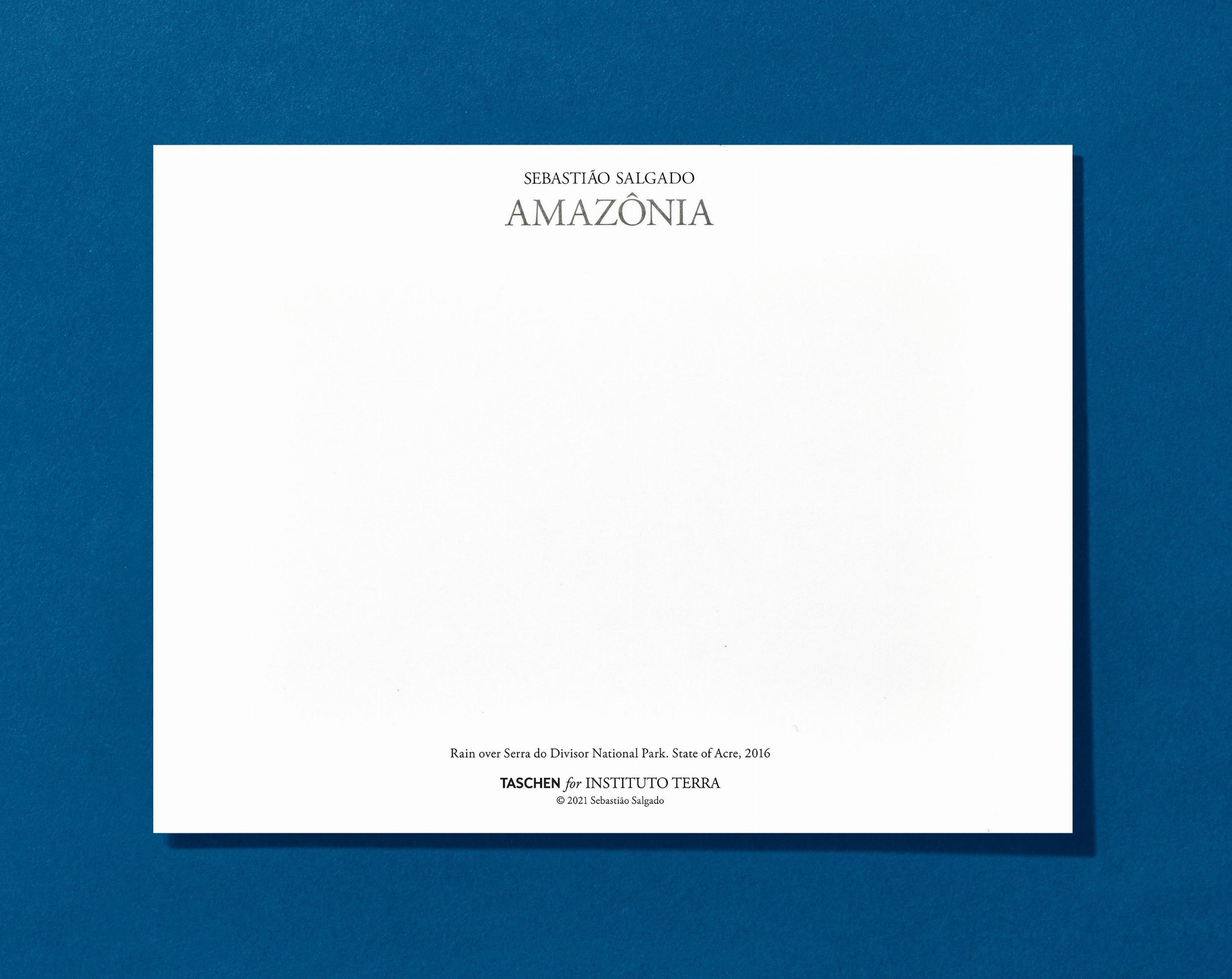 Sebastião Salgado. Amazônia. Postcard Set 7