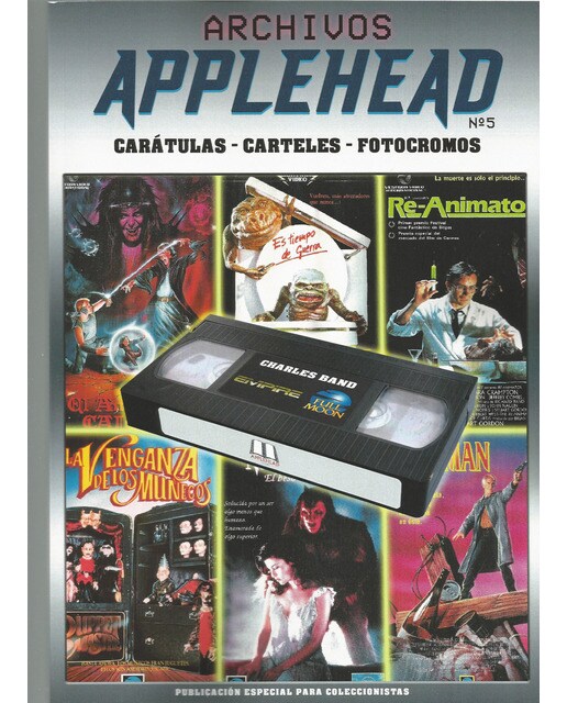 Archivos Applehead nº 5: Charles Band (Empire & Full Moon) (Capa mole) 1