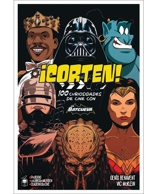 Imagem 0 de ¡CORTEN!: 100 curiosidades de cine con "LA BATCUEVA" (Capa mole com abas)