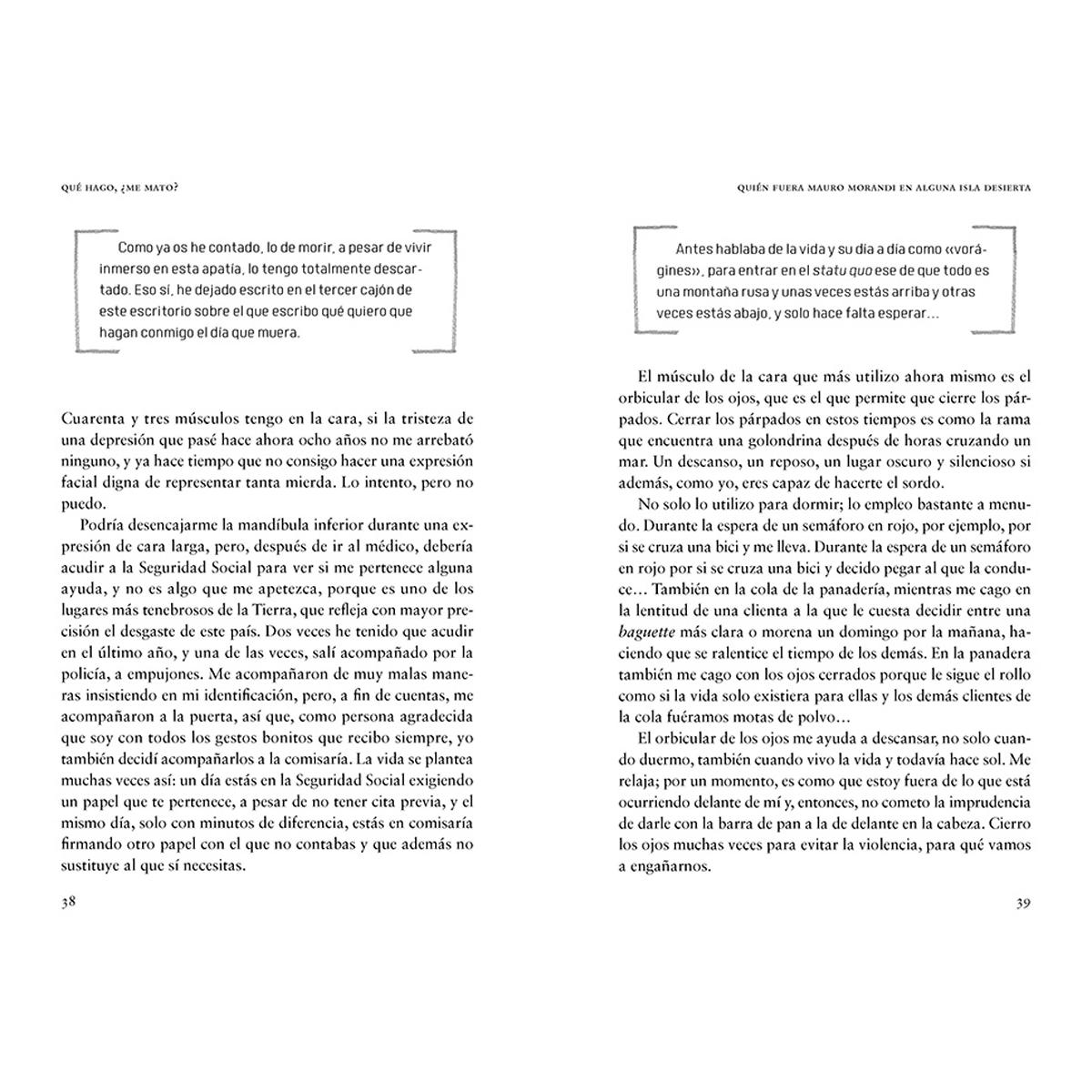 Imagen 3 de QUÉ HAGO, ¿ME MATO? (Tapa blanda)
