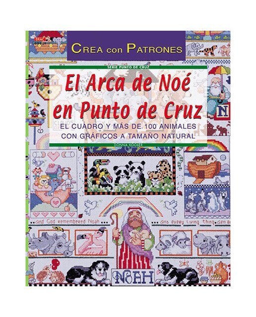 Serie punto de cruz nº 1. El arca de noé en punto de cruz(Tapa blanda) 1