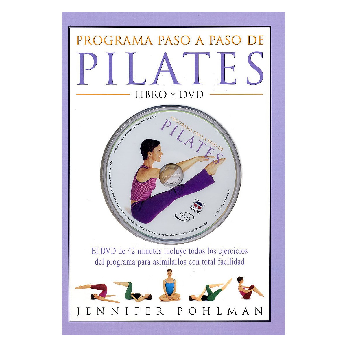 Imagen 1 de Programa paso a paso de pilates: libro+ dvd