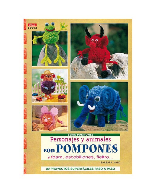 Personajes Y Animales Con Pompones 1