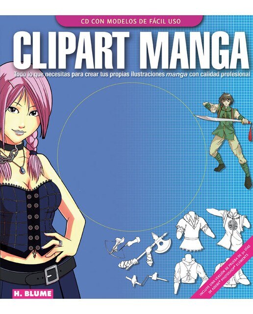 Clipart manga 1
