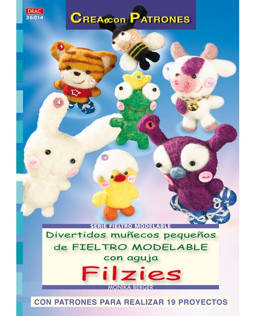 Divertidos Muñecos Pequeños De Fieltro Modelable 1