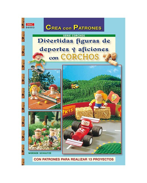 Divertidas figuras de deportes y aficiones con corchos(Tapa blanda) 1