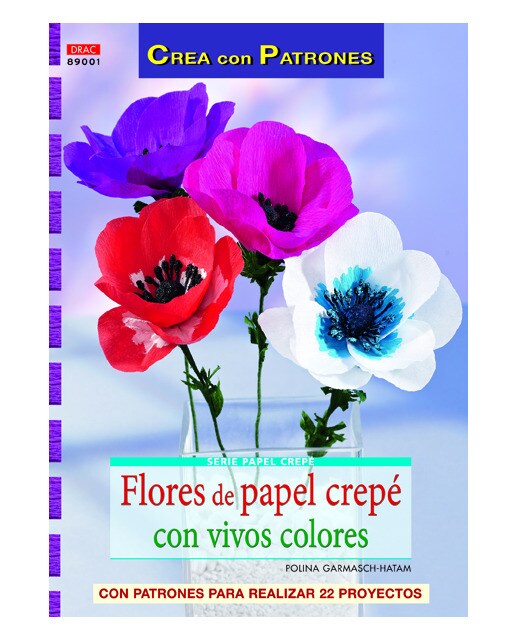 Flores De Papel Crepe Con Vivos Colores 1
