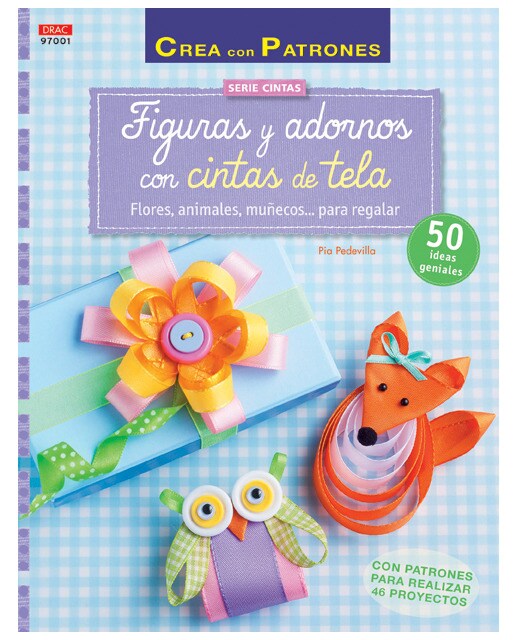Figuras Y Adornos Con Cintas De Tela 1