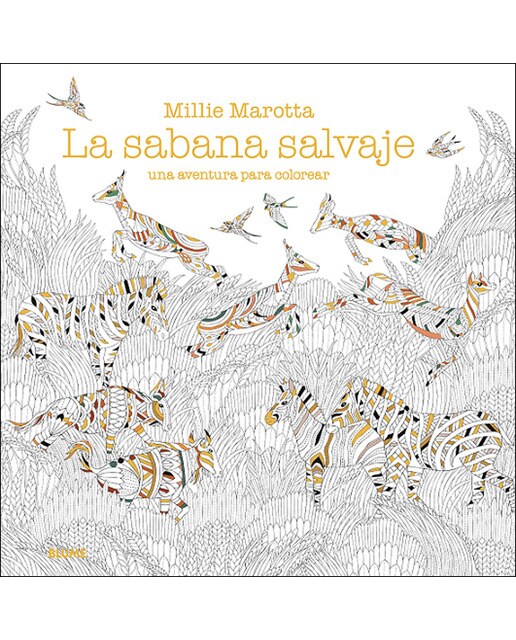 Sabana salvaje: Una aventura para colorear(Tapa blanda) 1