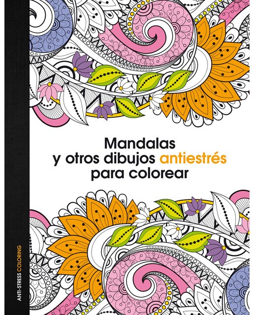 Mandalas y otros dibujos antiestrés para colorear(Tapa dura) 1