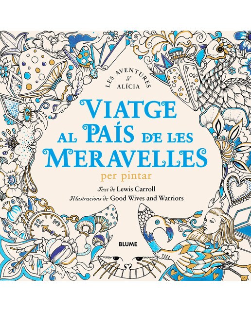 Viatge al país de les meravelles: Una aventura per pintar