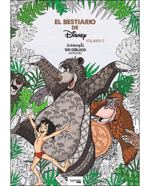 Arteterapia. El Bestiario de Disney-volumen 2 (Capa dura) 1
