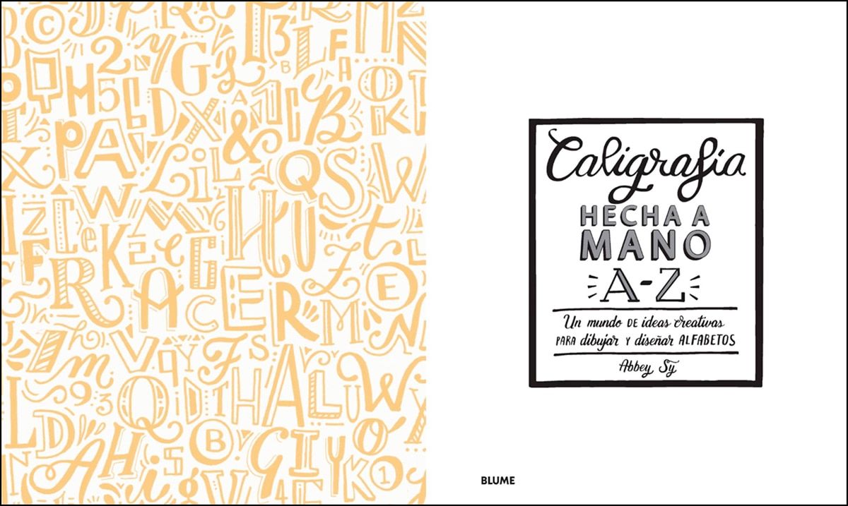 Caligrafía hecha a mano A-Z: Un mundo de ideas creativas para dibujar y diseñar alfabetos (Capa mole com abas) 2