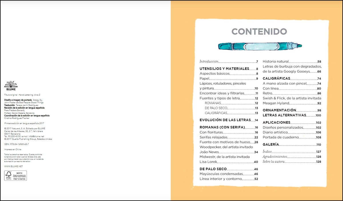 Caligrafía hecha a mano A-Z: Un mundo de ideas creativas para dibujar y diseñar alfabetos (Capa mole com abas) 3