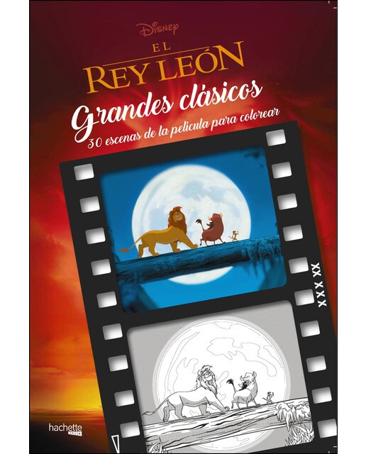 Grandes clásicos Disney para colorear-El rey león (Capa mole) 1