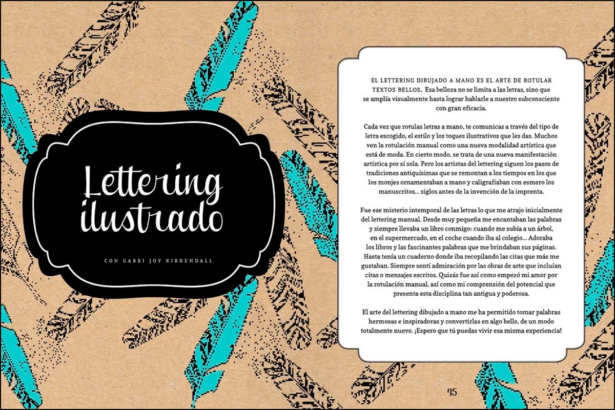 Lettering creativo: Técnicas, ideas y trucos para dibujar letras a mano(Tapa blanda) 3