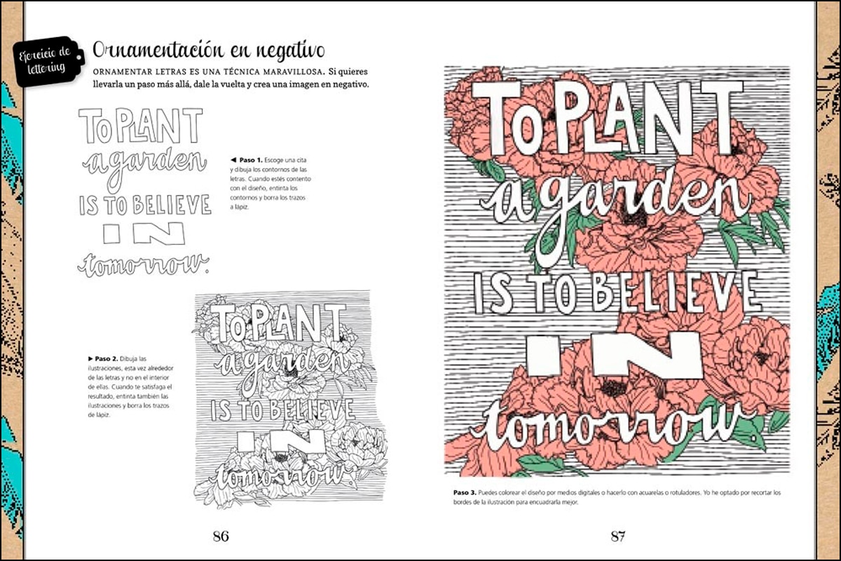 Lettering creativo: Técnicas, ideas y trucos para dibujar letras a mano(Tapa blanda) 5