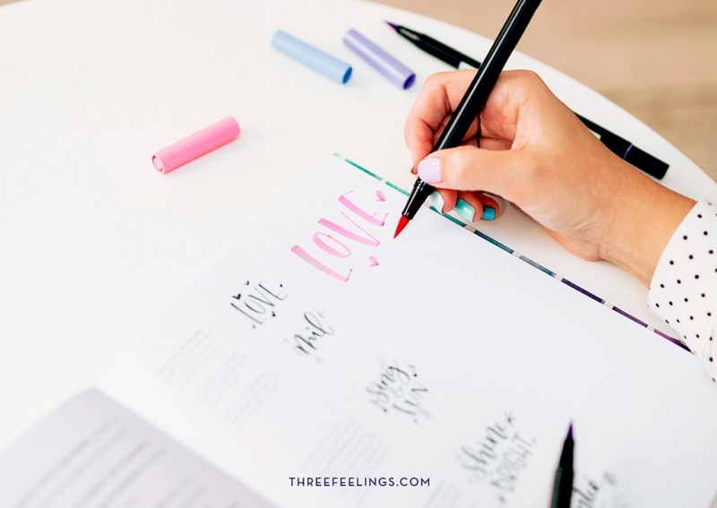 LetreArte: Descubre el arte de dibujar letras bonitas con este cuaderno de lettering para adultos. Una guía con instrucciones, consejos (Tapa blanda) 9