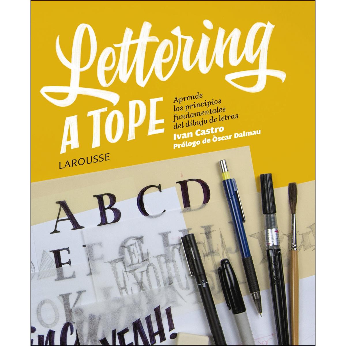 Lettering a tope (Capa mole com abas) 1
