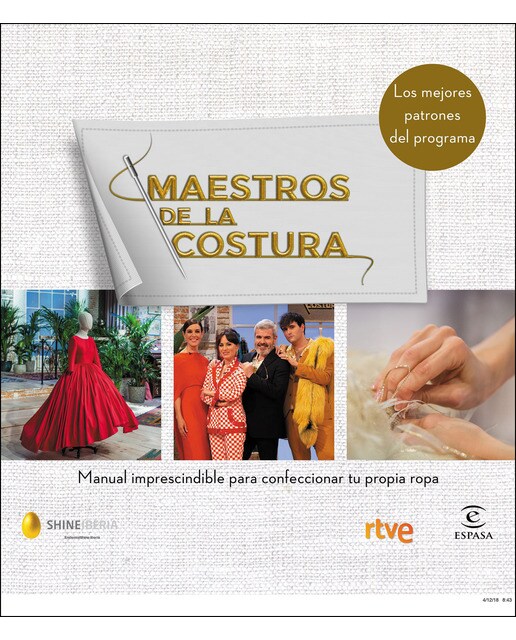 Maestros de la costura. Manual imprescindible para confeccionar tu propia ropa: Los mejores patrones de la costura (Tapa blanda) 1