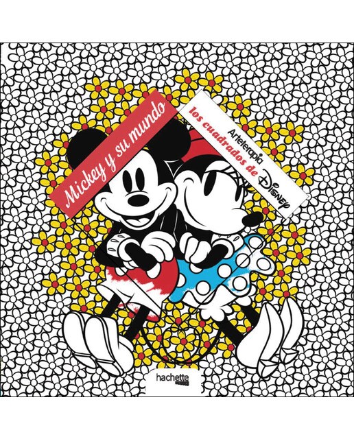 Arteterapia. Los cuadrados de Disney.  Mickey y su mundo (Capa mole) 1