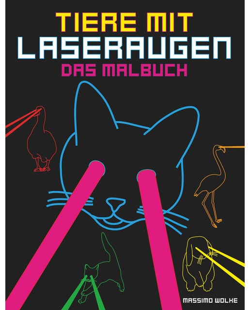 Tiere mit laseraugen - das malbuch(Tapa blanda) 1