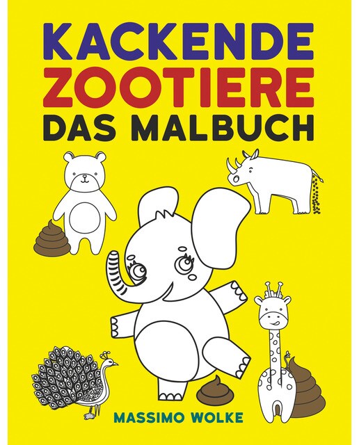 Kackende zootiere - das malbuch(Tapa blanda) 1