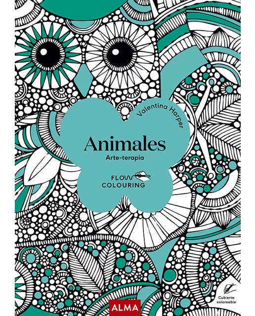 Animales (flow colouring)(Tapa blanda) 1