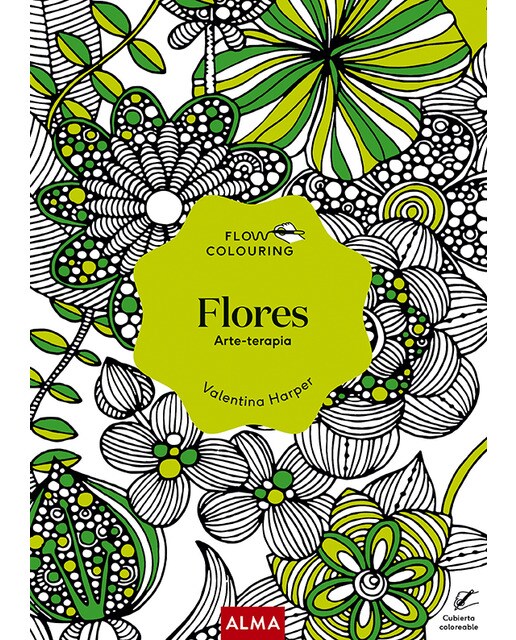 Flores (flow colouring)(Tapa blanda) 1