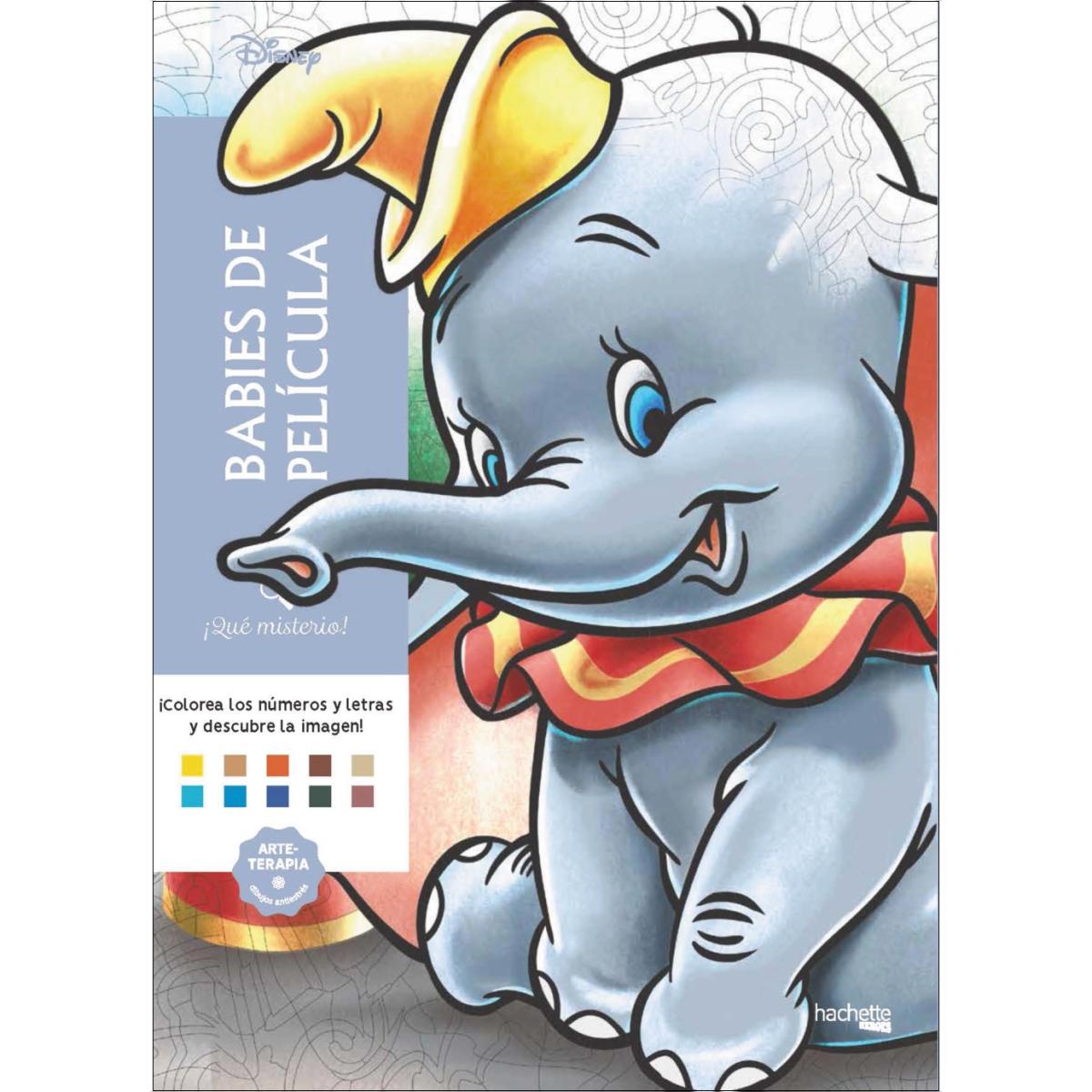 Dibujos para colorear, ¡qué misterio! Babies de película (Capa mole) 1