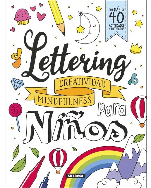 Lettering para niños. Creatividad, mindfulness(Tapa blanda) 1