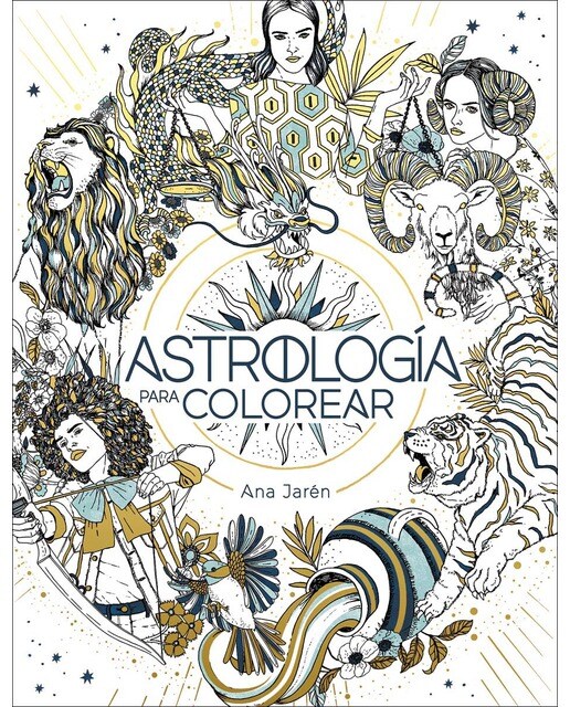 Imagem 0 de Astrología para colorear: Libros para colorear para adultos(Tapa blanda)