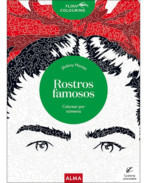 Rostros famosos (flow colouring)(Tapa blanda) 1