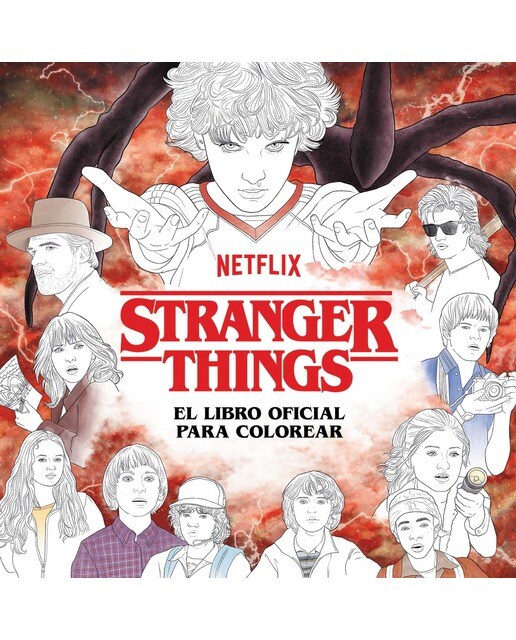 Stranger Things. El libro oficial para colorear (Capa mole) 1