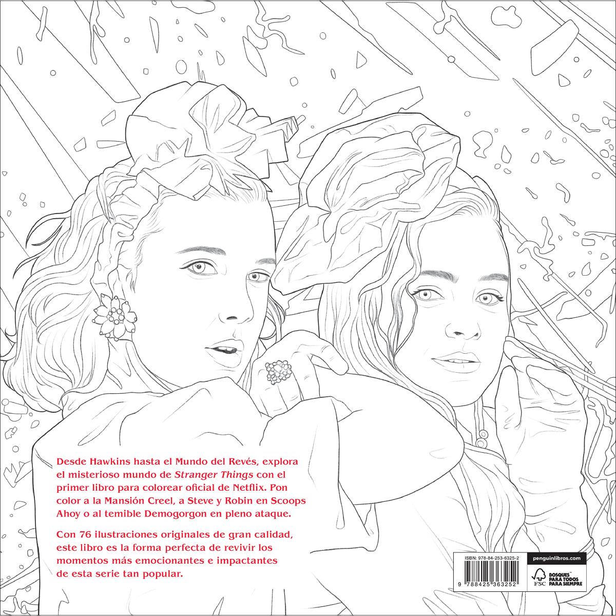 Stranger Things. El libro oficial para colorear (Capa mole) 2