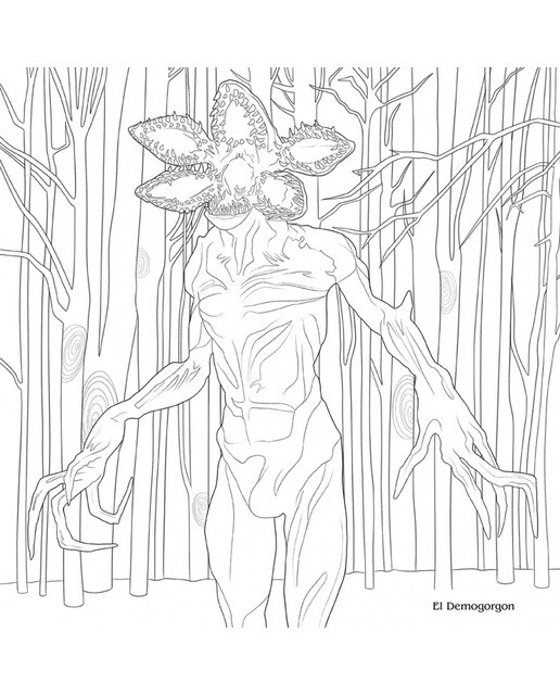Stranger Things. El libro oficial para colorear (Capa mole) 3