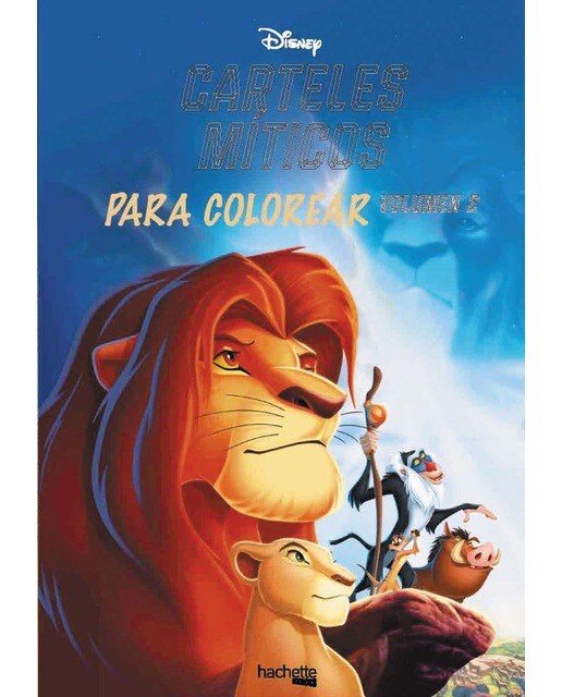 Disney. Carteles míticos para colorear, volumen 2 (Capa mole com abas) 1