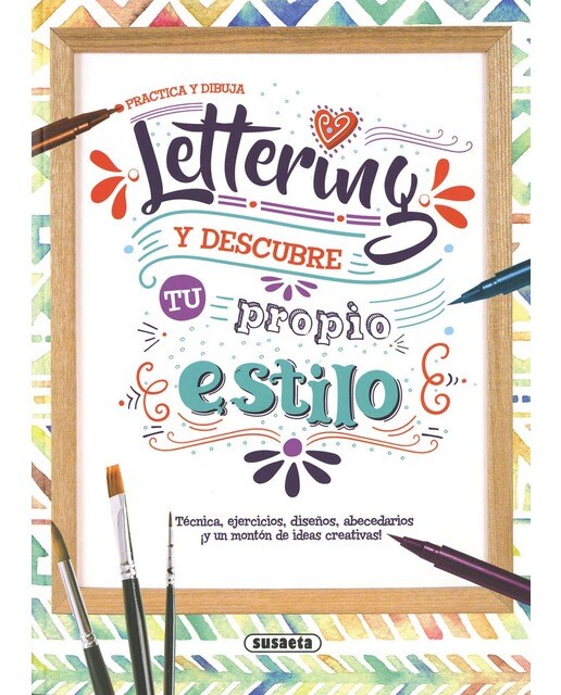 Imagem 0 de Practica y dibuja lettering(Tapa blanda)